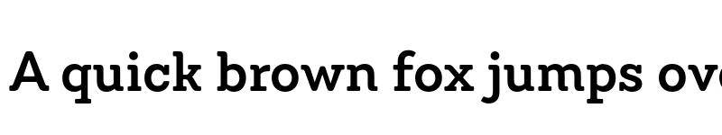 Preview of FONTSPRING DEMO - Emy Slab Alt SemiBold Regular font