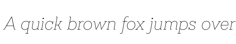 Preview of FONTSPRING DEMO - Emy Slab Alt Thin It Regular font