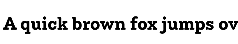 Preview of FONTSPRING DEMO - Emy Slab Bold Regular font