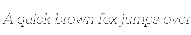 Preview of FONTSPRING DEMO - Emy Slab Thin It Regular font