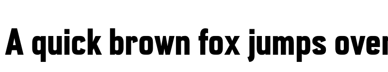 Preview of FONTSPRING DEMO - Enamela Condensed Bold font
