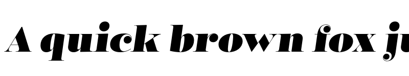 Preview of FONTSPRING DEMO - Encorpada Classic Black Italic font