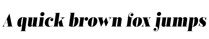 Preview of FONTSPRING DEMO - Encorpada Classic Condensed ExBd It Regular font