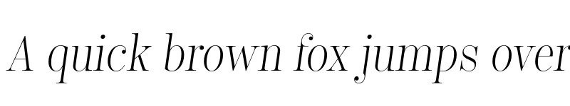 Preview of FONTSPRING DEMO - Encorpada Classic Condensed Light It Regular font