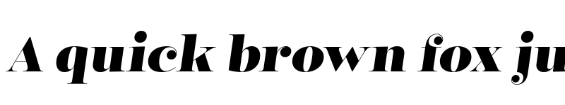Preview of FONTSPRING DEMO - Encorpada Classic ExtraBold Italic font