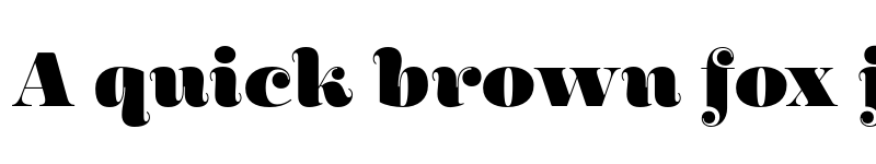 Preview of FONTSPRING DEMO - Encorpada Pro Black Regular font