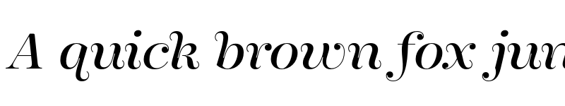 Preview of FONTSPRING DEMO - Encorpada Pro Italic Regular font