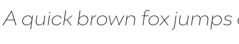 Preview of FONTSPRING DEMO - Engram PRO Extralight Italic font