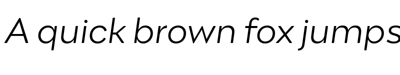 Preview of FONTSPRING DEMO - Engram PRO Light Italic font