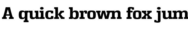 Preview of FONTSPRING DEMO - Enschede Serial Xbold Regular font