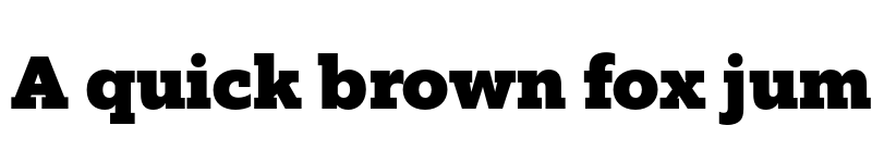 Preview of FONTSPRING DEMO - EquipSlab Black Regular font