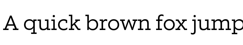 Preview of FONTSPRING DEMO - EquipSlab Light Regular font