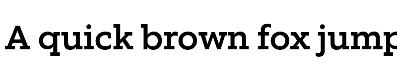 Preview of FONTSPRING DEMO - EquipSlab Medium Regular font