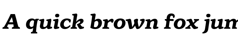 Preview of FONTSPRING DEMO - Eroika Slab Med Italic font