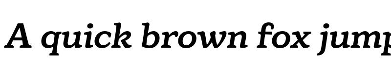 Preview of FONTSPRING DEMO - Eroika Slab Reg Italic font