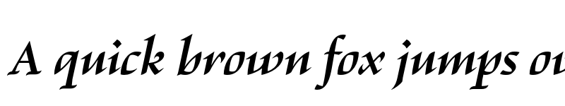 Preview of FONTSPRING DEMO - Escritura DemiBold DemiBold Italic font