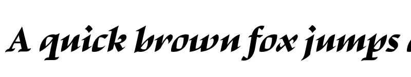 Preview of FONTSPRING DEMO - Escritura Display Extra Bold Italic font