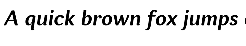 Preview of FONTSPRING DEMO - Espuma Pro Lt Bold Italic font