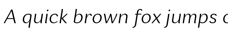 Preview of FONTSPRING DEMO - Espuma Pro Lt Italic font