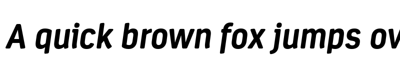 Preview of FONTSPRING DEMO - Estandar Rd Bold Italic font