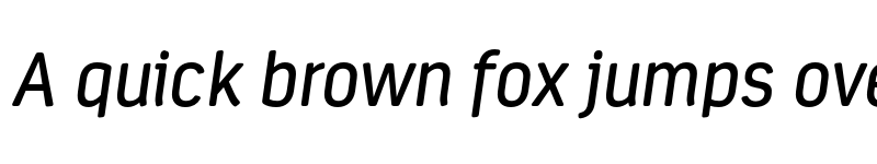 Preview of FONTSPRING DEMO - Estandar Rd Italic font