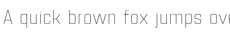 Preview of FONTSPRING DEMO - Estricta Thin Regular font