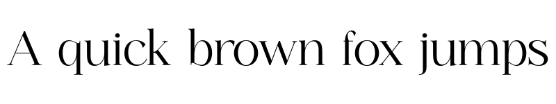 Preview of FONTSPRING DEMO - Ethereal Light Regular font