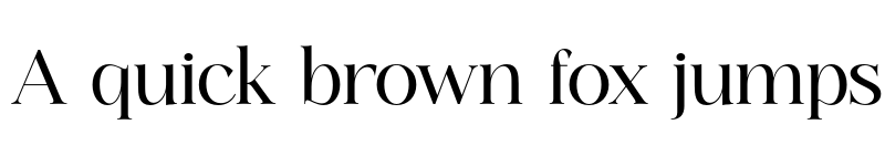 Preview of FONTSPRING DEMO - Ethereal Med Regular font