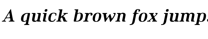 Preview of FONTSPRING DEMO - Ethos Bold Italic Bold Italic font