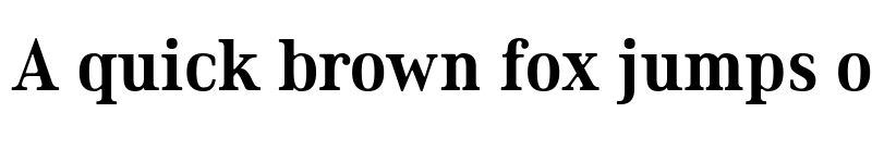 Preview of FONTSPRING DEMO - Ethos Condensed Bold Condensed Bold font