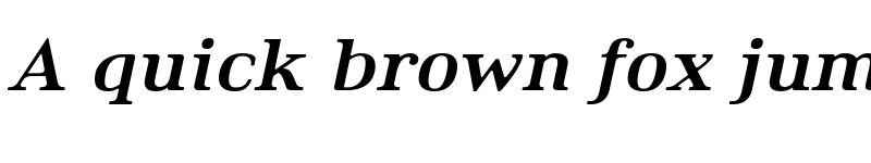 Preview of FONTSPRING DEMO - Ethos Expanded Bold Italic Expanded Bold Italic font