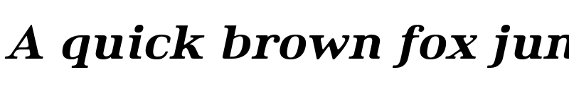 Preview of FONTSPRING DEMO - Ethos Expanded Heavy Italic Expanded Heavy Italic font