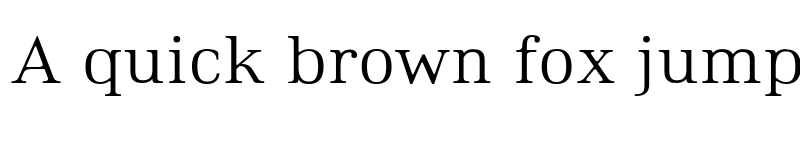 Preview of FONTSPRING DEMO - Ethos Expanded Light Expanded Light font