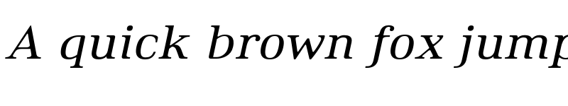 Preview of FONTSPRING DEMO - Ethos Expanded Regular Italic Expanded Regular Italic font