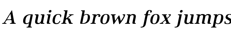 Preview of FONTSPRING DEMO - Ethos Medium Italic Medium Italic font