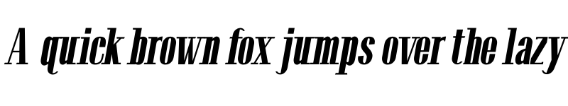 Preview of FONTSPRING DEMO - Etymon Bold Italic font