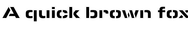Preview of FONTSPRING DEMO - EurostileSteExtDBla Regular font