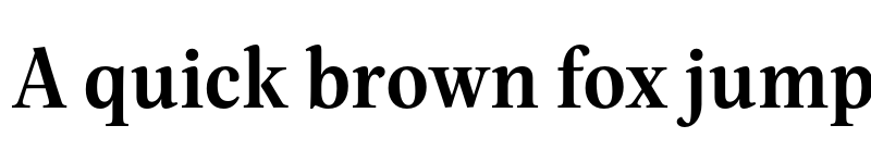 Preview of FONTSPRING DEMO - Evans Bold font