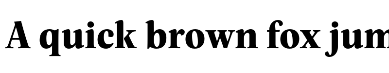 Preview of FONTSPRING DEMO - Evans Heavy Regular font