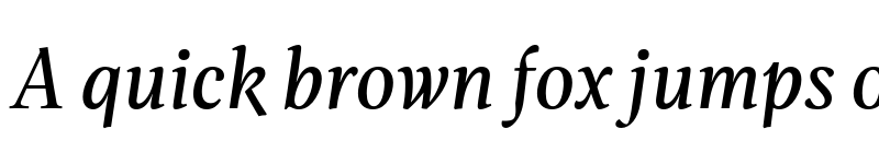 Preview of FONTSPRING DEMO - Evans Italic font