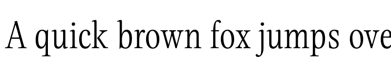 Preview of FONTSPRING DEMO - Evans Narrow Extralight Regular font