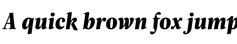 Preview of FONTSPRING DEMO - Evans Narrow Heavy Italic font