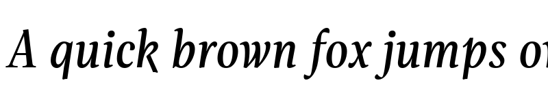 Preview of FONTSPRING DEMO - Evans Narrow Italic font