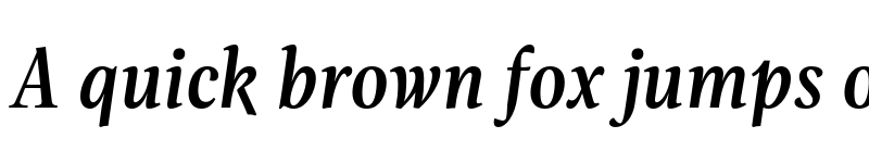 Preview of FONTSPRING DEMO - Evans Narrow Medium Italic font