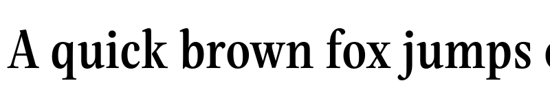 Preview of FONTSPRING DEMO - Evans Narrow Medium Regular font