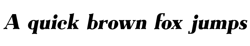 Preview of FONTSPRING DEMO - Everflow Extra Bold Italic font
