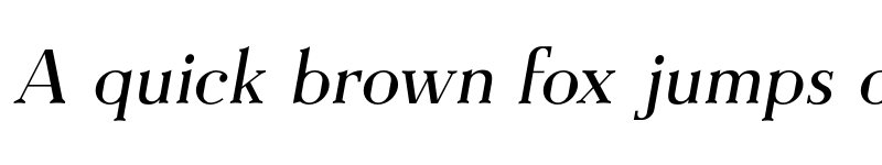 Preview of FONTSPRING DEMO - Everflow Light Italic font