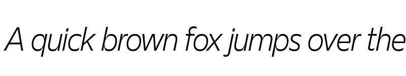Preview of FONTSPRING DEMO - Evert Latin Display Light Italic font