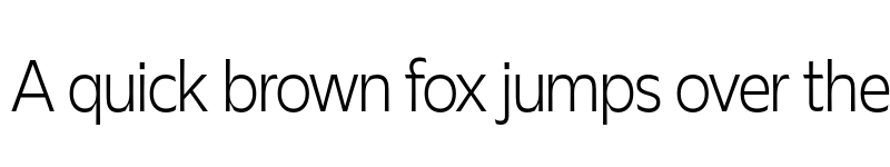 Preview of FONTSPRING DEMO - Evert Latin Display Light Regular font