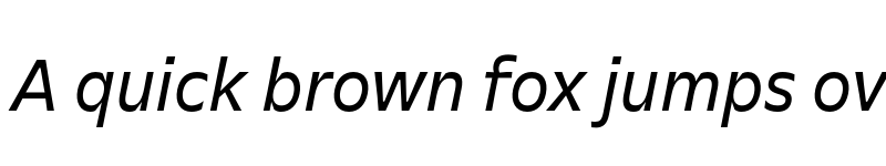 Preview of FONTSPRING DEMO - Evert Latin Text Italic font